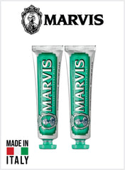 Classic Strong Mint Toothpaste Fluoride Toothpaste, Intense Fresh Breath, Plaque & Cavity Protection 85ML Pack Of 2