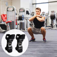 Walk Fit Power Knee Booster, Knee Brace Lift Joint Support Knee Pads Upgrade Spring Brace Rebound Booster,Power Knee Stabilizer Protector Band for Mountaineering Deep Care Squat Gym Training