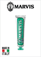 Classic Strong Mint Toothpaste Fluoride Toothpaste, Intense Fresh Breath, Plaque & Cavity Protection 85ML