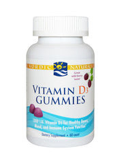 Wild Berry Vitamin D3 60 Gummies
