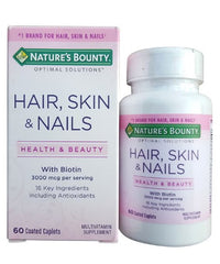 Nature’s Bounty Hair Skin & Nails Nutritional Supplements For Daily Use