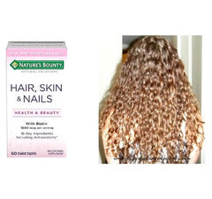 Nature’s Bounty Hair Skin & Nails Nutritional Supplements For Daily Use