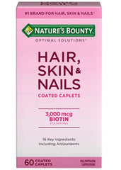 Nature’s Bounty Hair Skin & Nails Nutritional Supplements For Daily Use