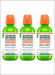 Fresh Breath Oral Rinse  Rainforest Mint, Pack of 3 for Ultimate Refreshing Clean