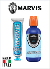 Oral Care Duo – Aquatic Mint Fluoride Toothpaste 85ml + Anise Mint Mouthwash 400ml, Fresh Breath & Daily Hygiene Set
