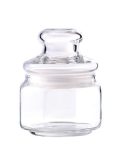 Glass Pop Jar 325Ml Clear B0251102 2Pcs Set