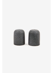 2 Pcs London Salt & Pepper Shaker Set, Black