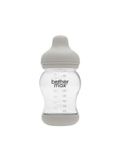 Pp Anti-Colic Feeding Bottle 3-6 Months Grey 240ml 1's BM108G