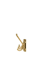 3 armed swivel hook brass