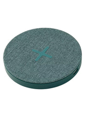 Wireless Charger Textile Green