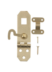 Brass Decorative Hasp Withhooks 7.11cm