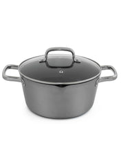 Enzo Pressed Aluminum Cooking Pot Withlid 28 X 13.5Cm 6.7L