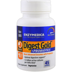 Digest Gold Plus Probiotics Dietary Supplement - 45 Capsules