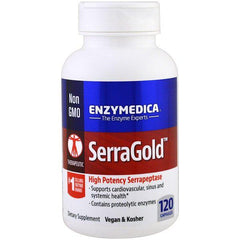 Serra Gold High Potency Serrapeptase 60 Capsules