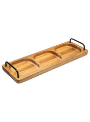 Acacia Wood Appetize Tray 40 X 14 X 4 Cm