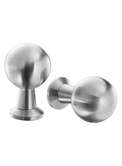 Knob Stainless Steel 20mm Pack of 2