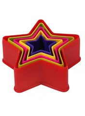 Star-Shaped Cookie Cutter Pack Of 6