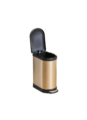 Danube Home Falcon Tin Plate Soft Close Dustbin 32 X 19 X 41cm