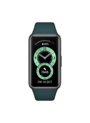 Band 6 Fitness Tracker And Smartwatch Green 1's