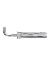 Nylon And Steel Universal Wall Plug And L-Hook Pack 6 x 30mm 4Pcs