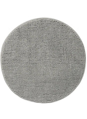 Bath Mat Grey White Melange