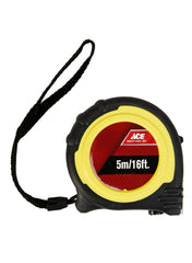 2 Position Tpr Measuring Tape 500 Cm Black Yellow