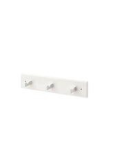 Rack With Three Hooks White Colour