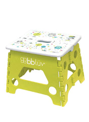 Step Foldable Step Stool Lime For Babies