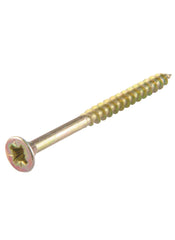 Countersunk Head Zinc Plated Steel Universal Screw 25 Pcs