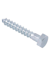 Zinc Plated Hexagonal Wood Screw 8 X 50 Mm Pack Of 4