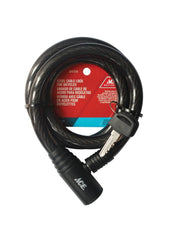 Steel Bicycle Cable Lock With Keys 100 x 1.5cm