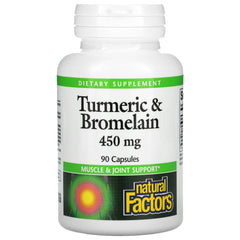 90 Capsules Turmeric And Bromelain