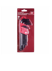 Steel L-Type Wrench Set 15-10mm 9Pcs