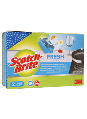 3M Scotch Brite Fresh Non Scratch Nail Saver Sponge