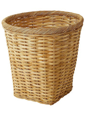 Wastepaper Basket Handmade Rattan