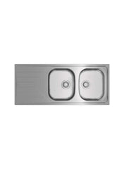 Teka Universe Stainless Steel Inset Reversible Sink 50 x 116cm