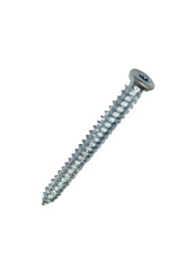 Zinc Plated Steel Concrete Screw Pack 7.5 X 92 Mm 6 Piece