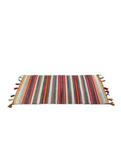 Sand Bloom Wool Dhurrie