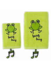 Cacha Frog Cotton Hand And Face Towel Pack