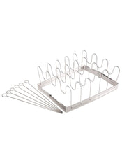 Grillmark Shish Kabab and Rib Rack Set