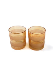 Luster Glass Votive Candle Holder Set