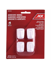 Ace Adhesive Hooks 2.2 x 3.4cm 4Pcs