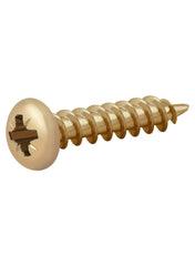 Zinc Plated Carbon Steel Pan Head Wood Screw Pack