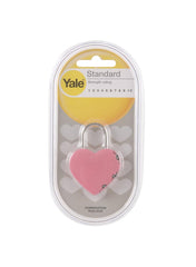 Heart Combination Luggage Padlock 4cm