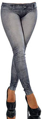 Glamor Grey Slim Fit Leggings Pant For Women New