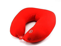 U-Shape Air Cushion Neck Massager Red 780x110x100mm