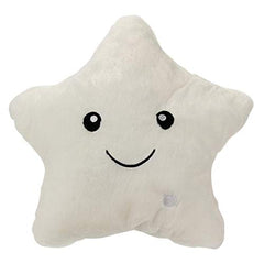Stars Pillow Led Light Plush Pillow, Blue