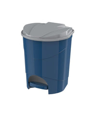 Cosmoplast Plastic Pedal Waste Bin 15 L Pearl Blue