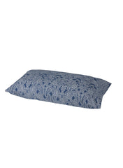 Pillowcase Dark Blue White 50x80cm