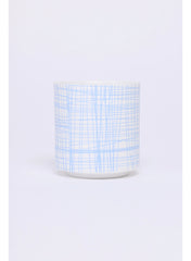 Porcelain Tealight Hlass, Blue